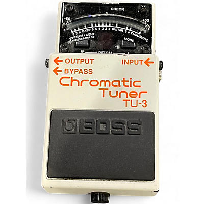 Used BOSS TU3 Chromatic Tuner Pedal