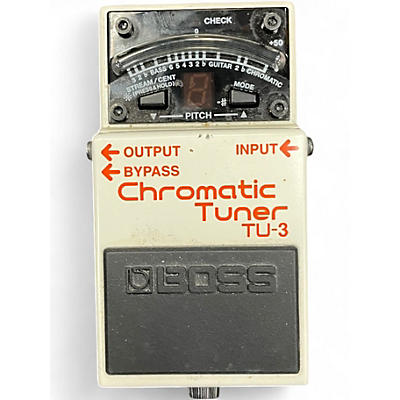 Used BOSS TU3 Tuner Pedal