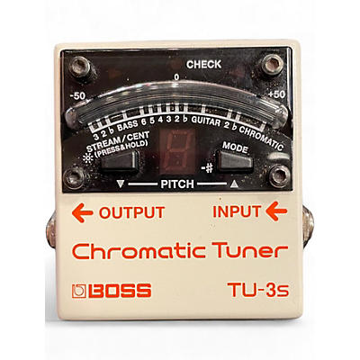 Used BOSS TU3S Chromatic Tuner Pedal