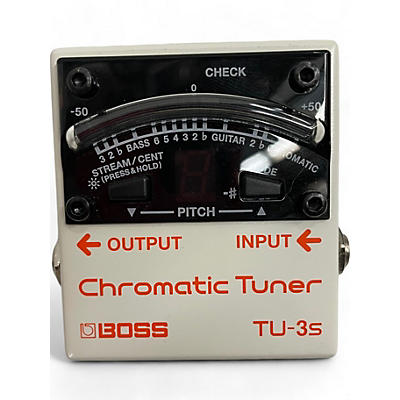 Used BOSS TU3S Tuner Pedal