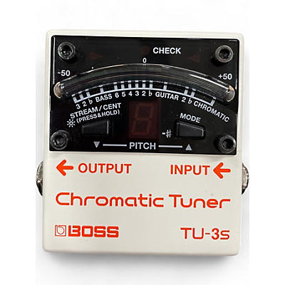 Used BOSS TU3S Tuner Pedal