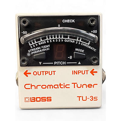 Used BOSS TU3S Tuner Pedal