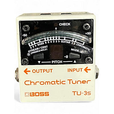 Used BOSS TU3S Tuner Pedal