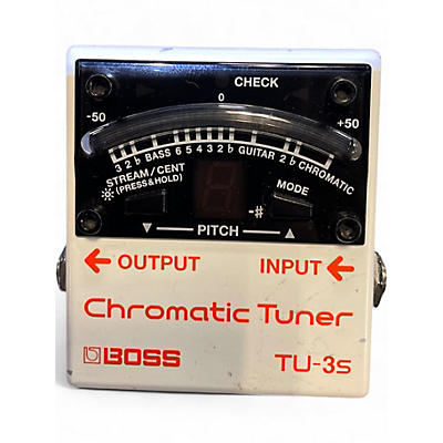 Used BOSS TU3S Tuner Pedal