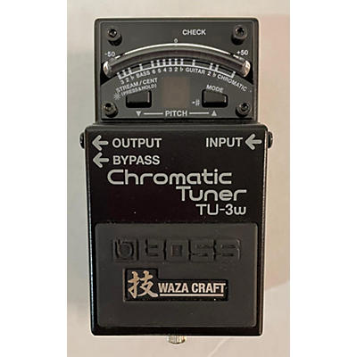 BOSS Used BOSS TU3W Waza Craft Chromatic Tuner Pedal