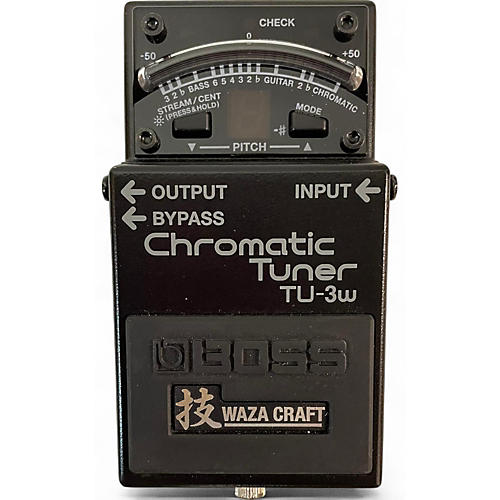 BOSS Used BOSS TU3W Waza Craft Chromatic Tuner Pedal