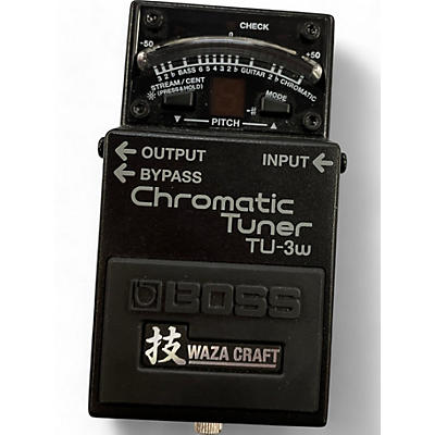 BOSS Used BOSS TU3W Waza Craft Chromatic Tuner Pedal