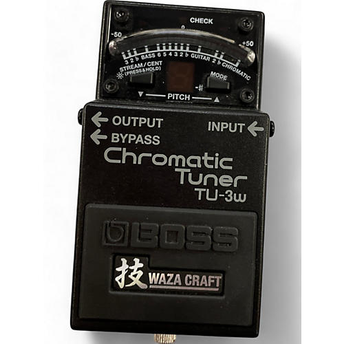 BOSS Used BOSS TU3W Waza Craft Chromatic Tuner Pedal