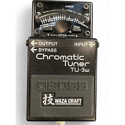 BOSS Used BOSS TU3W Waza Craft Chromatic Tuner Pedal