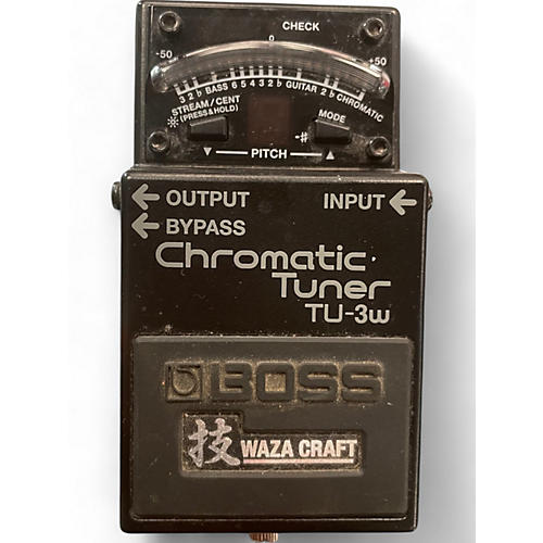 BOSS Used BOSS TU3W Waza Craft Chromatic Tuner Pedal