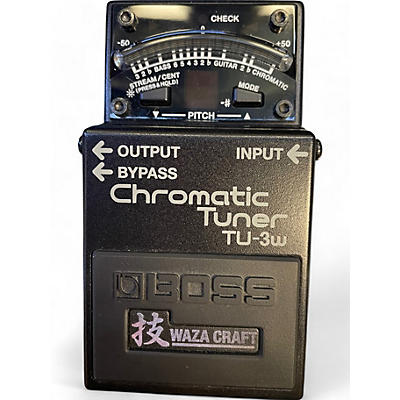 BOSS Used BOSS TU3W Waza Craft Chromatic Tuner Pedal