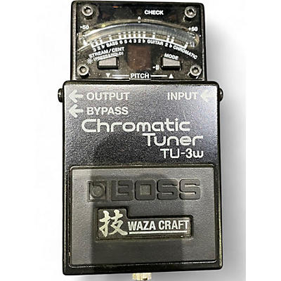 Used BOSS TU3W Waza Craft Chromatic Tuner Pedal