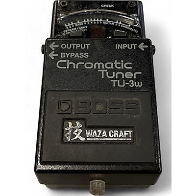 Used BOSS TU3W Waza Craft Chromatic Tuner Pedal