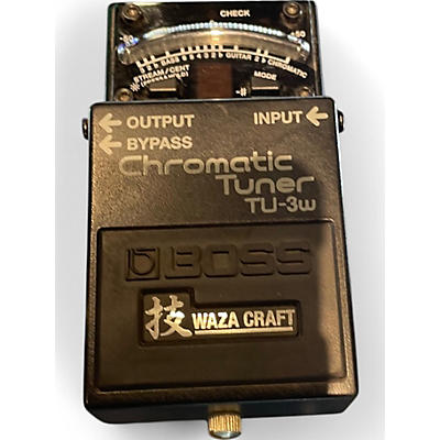 Used BOSS TU3W Waza Craft Chromatic Tuner Pedal