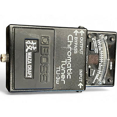 Used BOSS TU3W Waza Craft Chromatic Tuner Pedal