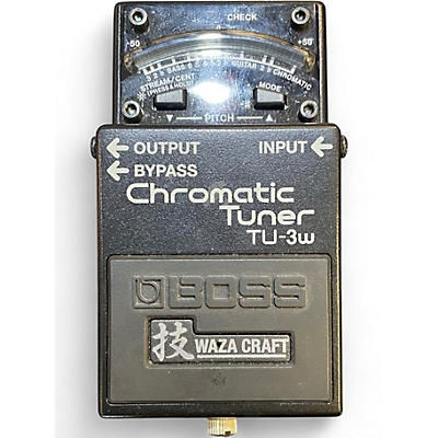 Used BOSS TU3W Waza Craft Chromatic Tuner Pedal