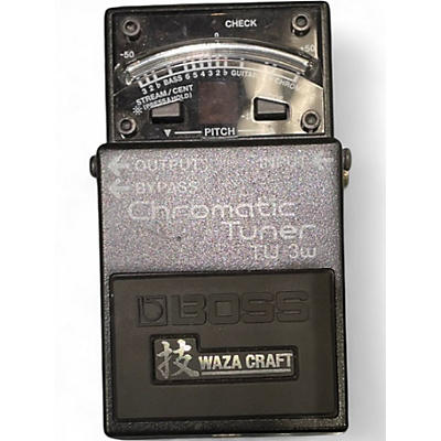 Used BOSS TU3W Waza Craft Chromatic Tuner Pedal