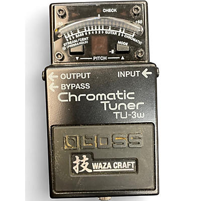 Used BOSS TU3W Waza Craft Chromatic Tuner Pedal