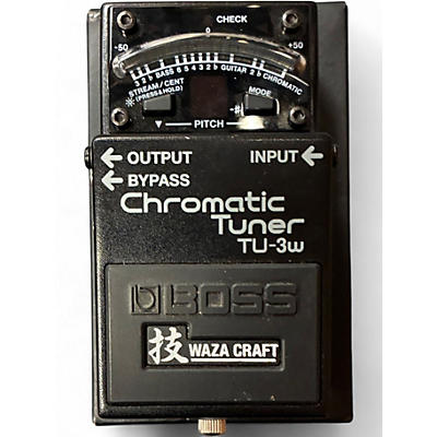 Used BOSS TU3W Waza Craft Chromatic Tuner Pedal