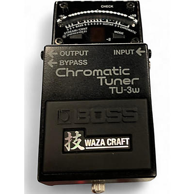 Used BOSS TU3W Waza Craft Chromatic Tuner Pedal
