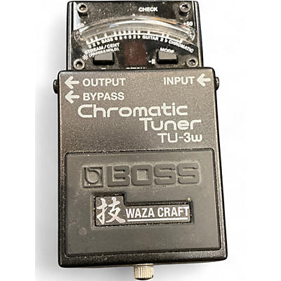 Used BOSS TU3W Waza Craft Chromatic Tuner Pedal