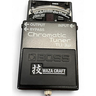 Used BOSS TU3W Waza Craft Chromatic Tuner Pedal