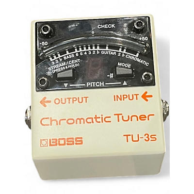 Used BOSS TU3s Tuner Pedal