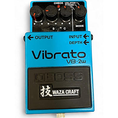 Used BOSS VB-2W Effect Pedal