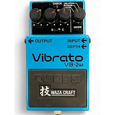 Used BOSS VB-2W Effect Pedal
