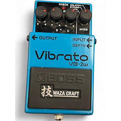 Used BOSS VB-2W Effect Pedal