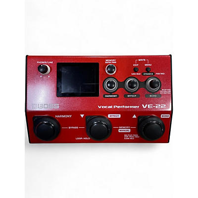 Used BOSS VE-22 Vocal Processor