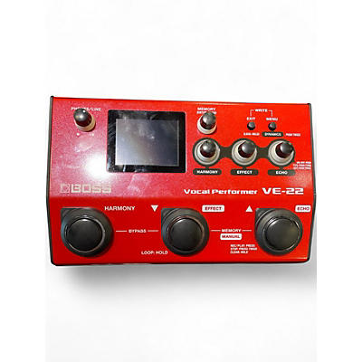 Used BOSS VE-22 Vocal Processor