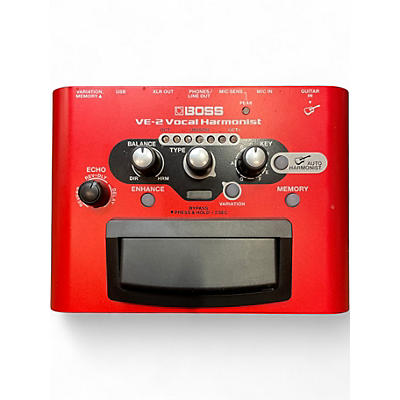 Used BOSS VE2 Vocal Harmonist Effect Processor