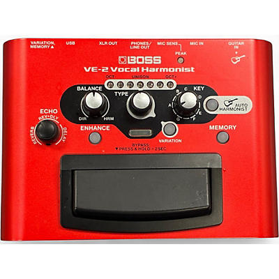 Used BOSS VE2 Vocal Harmonist Effect Processor