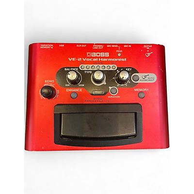 Used BOSS VE2 Vocal Harmonist Effect Processor
