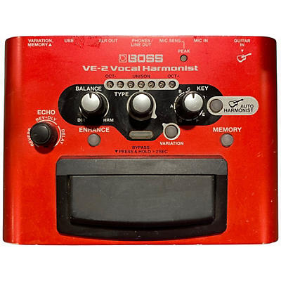 Used BOSS VE2 Vocal Harmonist Effect Processor