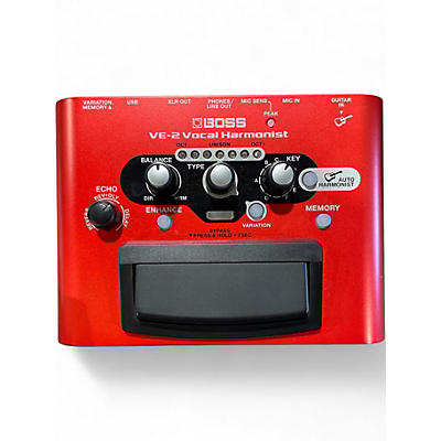 Used BOSS VE2 Vocal Harmonist Effect Processor