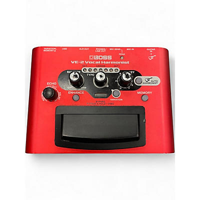 Used BOSS VE2 Vocal Harmonist Effect Processor