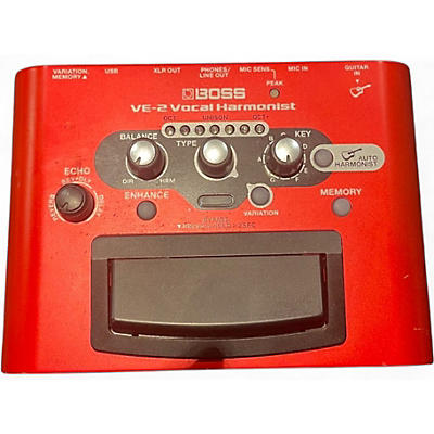 Used BOSS VE2 Vocal Harmonist Effect Processor
