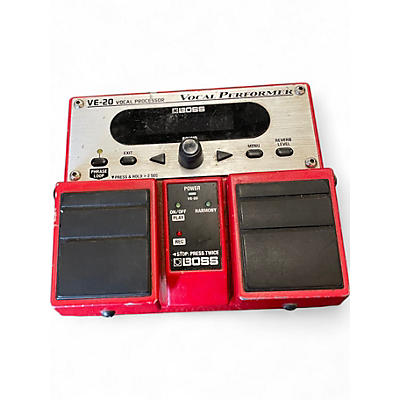 Used BOSS VE20 Vocal Performer Vocal Processor