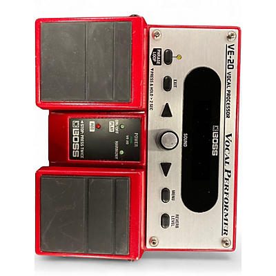 Used BOSS VE20 Vocal Performer Vocal Processor