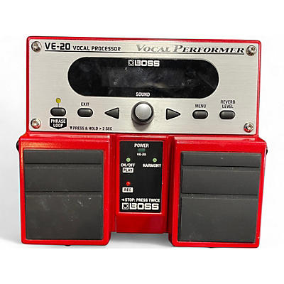 Used BOSS VE20 Vocal Performer Vocal Processor