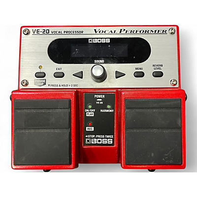 Used BOSS VE20 Vocal Performer Vocal Processor
