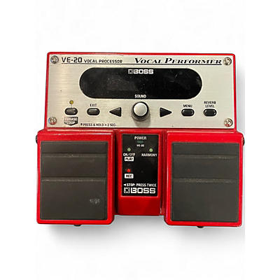 Used BOSS VE20 Vocal Performer Vocal Processor