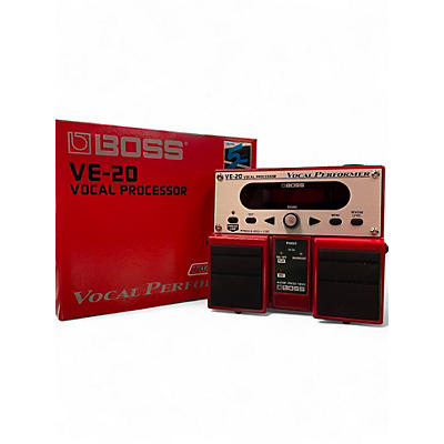 Used BOSS VE20 Vocal Performer Vocal Processor