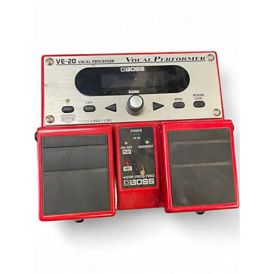 Used BOSS VE20 Vocal Performer Vocal Processor