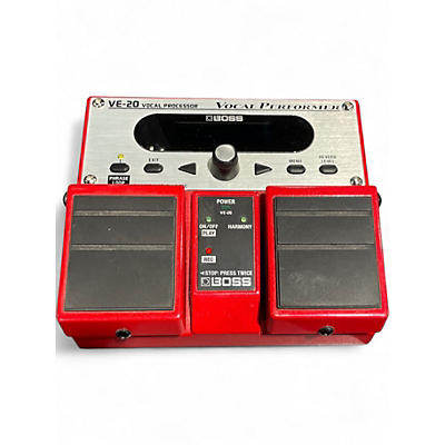 Used BOSS VE20 Vocal Performer Vocal Processor