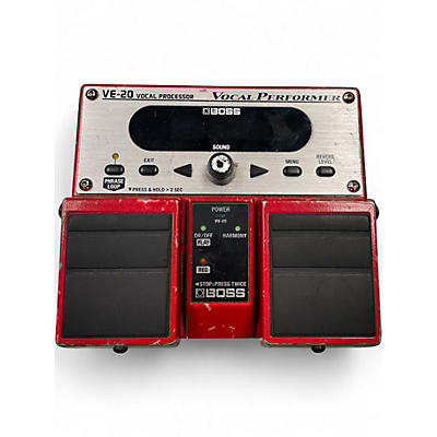 Used BOSS VE20 Vocal Performer Vocal Processor