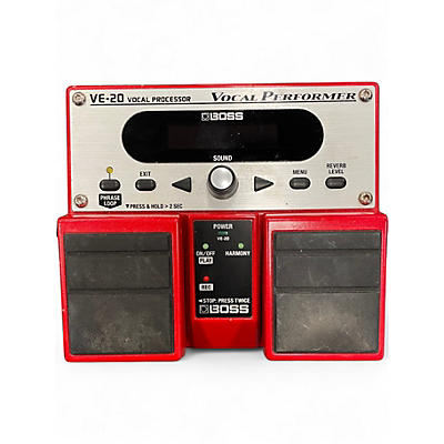 Used BOSS VE20 Vocal Performer Vocal Processor
