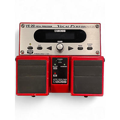 Used BOSS VE20 Vocal Performer Vocal Processor